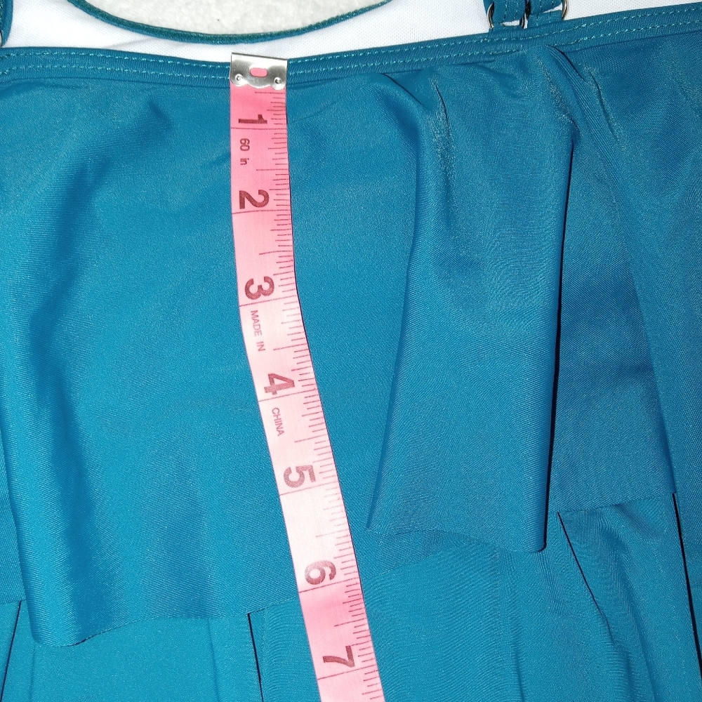 SHEIN Teal/Floral Print Bikini size M - Picture 11 of 11